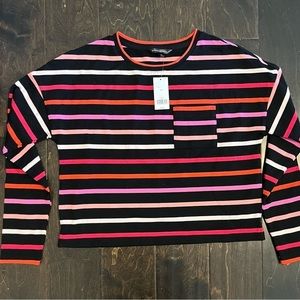 Banana Republic‎ long sleeve striped top- XS